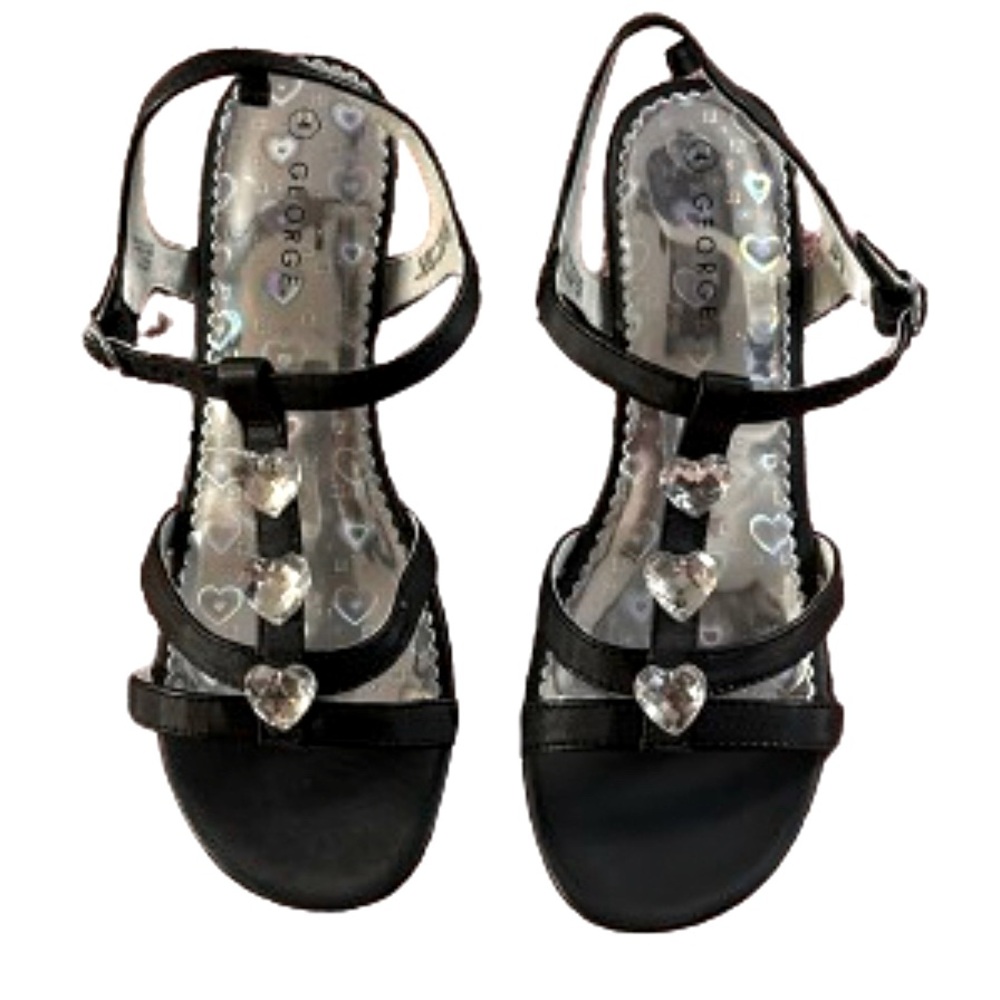 George NWOT girls size 4 Casia strappy heel